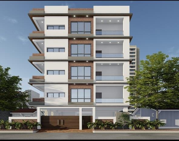 Modern Apartment Frontage